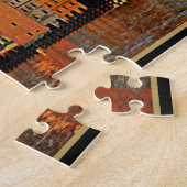 プラハヴィンテージ旅行 ジグソーパズル (側面)