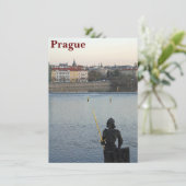 プラハ像カード (スタンド正面)