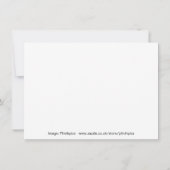 プラハ像カード (裏面)