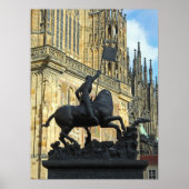 プラハ像 ポスター (正面)