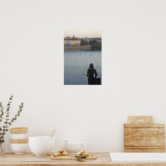 プラハ像 ポスター (キッチン)