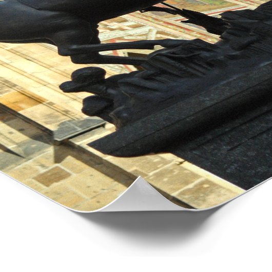 プラハ像 ポスター (角)