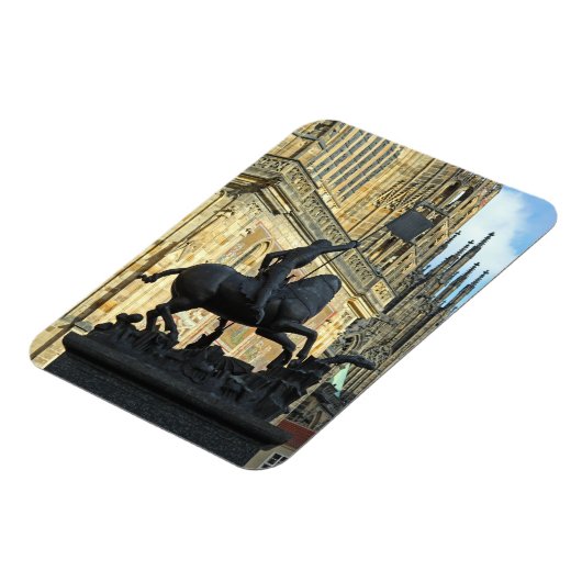 プラハ像 マグネット (左側)