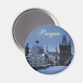 プラハ冷蔵庫用マグネット マグネット (正面/裏面)