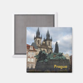 プラハ冷蔵庫用マグネット マグネット (正面/裏面)