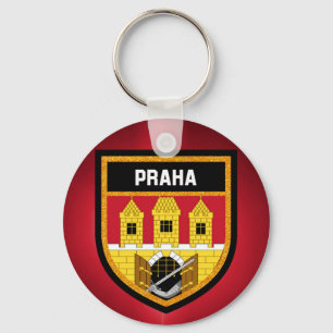 プラハ国旗 キーホルダー