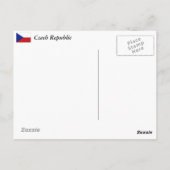 プラハ国立博物館葉書 ポストカード (裏面)