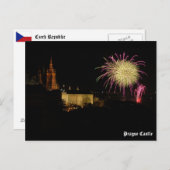 プラハ城のポストカード ポストカード (正面/裏面)