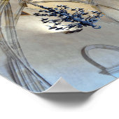 プラハ城チェコ国旗 ポスター (角)