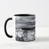 プラハ城パノラマチェキアアート（ハドカニー） マグカップ (左)