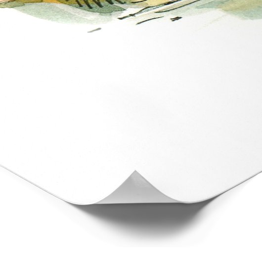 プラハ城ポスター ポスター (角)