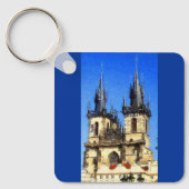 プラハ城 キーホルダー (正面)