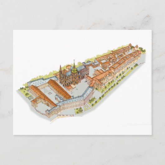 プラハ城。プラハチェコ共和国 ポストカード (正面)