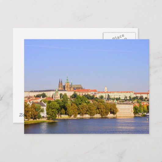 プラハ城 ポストカード (正面/裏面)