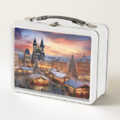プラハ城 メタルランチボックス (正面)
