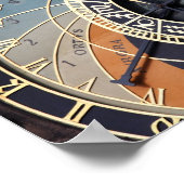 プラハ天文時計のポスター ポスター (角)