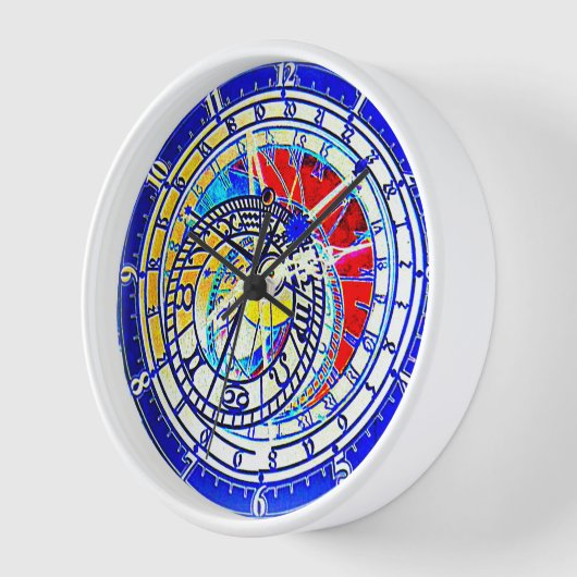 プラハ天文時計7 壁時計 (傾斜)