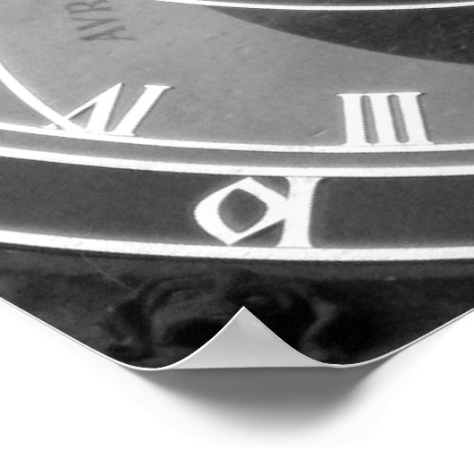 プラハ天文時計 ポスター (角)