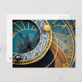 プラハ天文時計 ポストカード (正面/裏面)