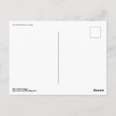 プラハ天文時計 ポストカード (裏面)