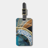 プラハ天文時計 ラゲッジタグ (正面縦)