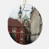 プラハ旅行オーナメント セラミックオーナメント (左)