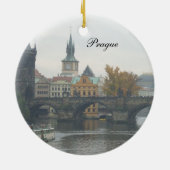 プラハ旅行オーナメント セラミックオーナメント (裏面)