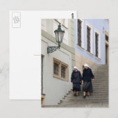 プラハ旧市街。 ポストカード (正面/裏面)