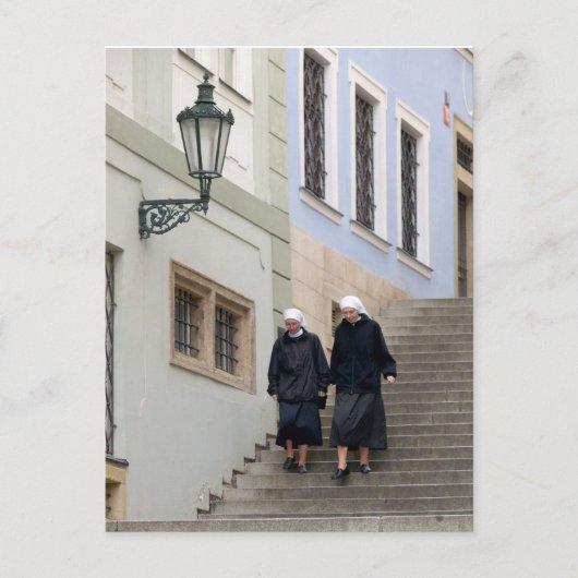 プラハ旧市街。 ポストカード (正面)