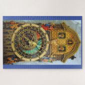 プラハ時計チェコスロバキア ジグソーパズル (横)