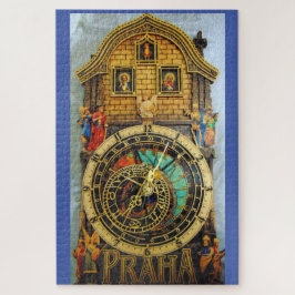 プラハ時計チェコスロバキア ジグソーパズル