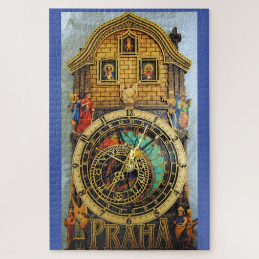 プラハ時計チェコスロバキア ジグソーパズル (縦)
