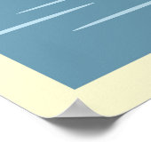 プラハ景観 ポスター (角)