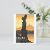 プラハ芸術市街 ポストカード (スタンド正面)