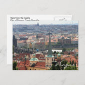 プラハ表示はがき ポストカード (正面/裏面)