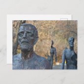 プラハ記念碑 ポストカード (正面/裏面)