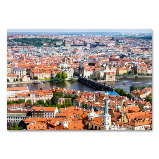 プラハ都市景観 テーブルナンバー (正面)