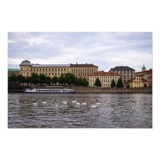 プラハ都市景観 フォトプリント            (正面)