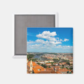 プラハ都市景観 マグネット (正面/裏面)