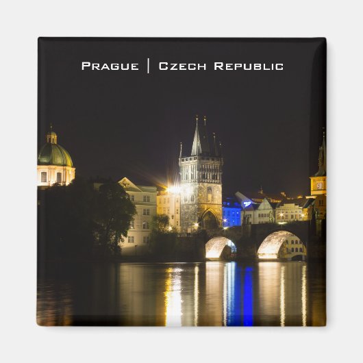 プラハ都市景観 マグネット (正面)