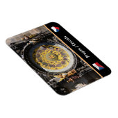 プラハ&オロジ-天文時計/チェキア マグネット (右側)