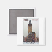 プラハ – オールドタウンホール マグネット (正面/裏面)