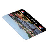 プラハ・キャッスル・リバー・ブリッジ/チェコ マグネット (右側)