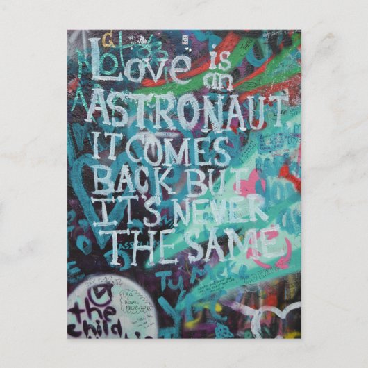 プラハ・グラフィティ ポストカード (正面)