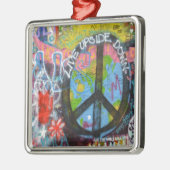 プラハ・グラフィティ メタルオーナメント (左)