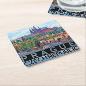 プラハ スクエアペーパーコースター (アングル)