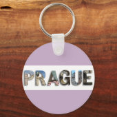 プラハ・チェコ共和国の旅行写真 キーホルダー (正面)
