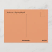 プラハ・チェコ共和国の海岸線ビュー ポストカード (裏面)