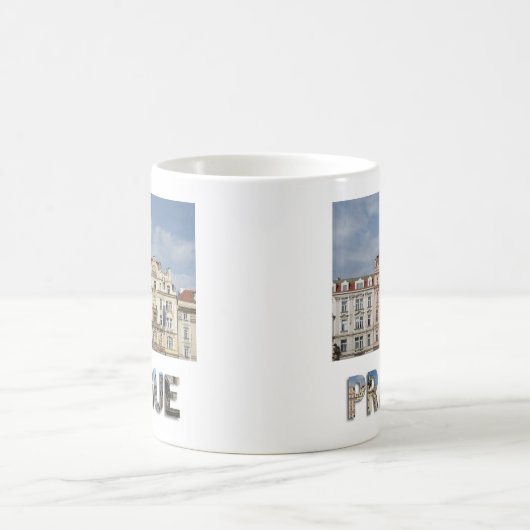 プラハ・チェコ共和国オールドタウン旅行写真 コーヒーマグカップ (中央)