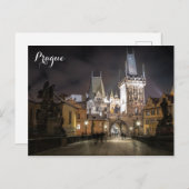 プラハ・チェコ共和国オールドタウン旅行写真 ポストカード (正面/裏面)